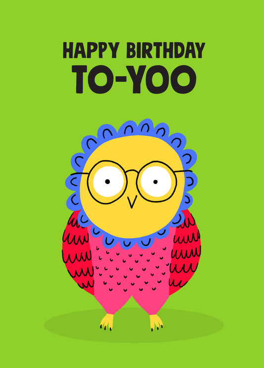 Happy Birthday To-yoo Card