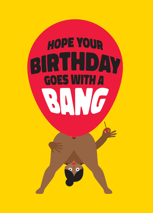 NSFW Birthday Bang Card