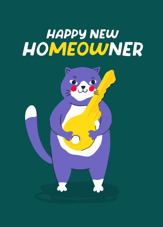 Happy New Homeowner Card