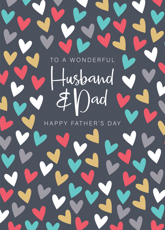To A Wonderful Husband & Dad Card