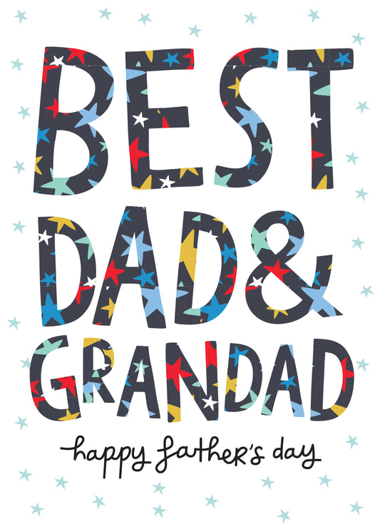 Best Dad & Grandad Card