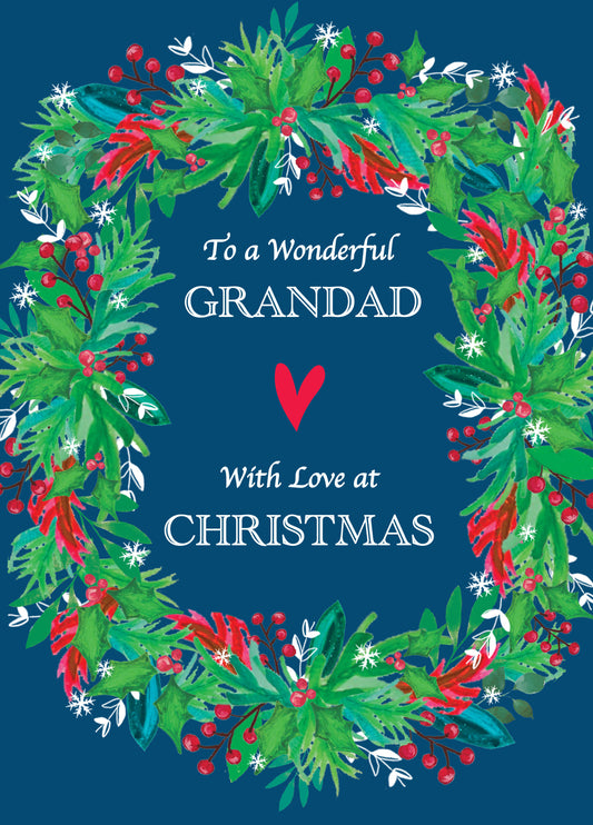 Wonderful Grandad - At Christmas