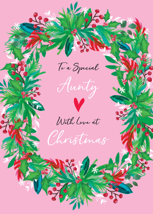 To A Special Aunty With Love At Christmas