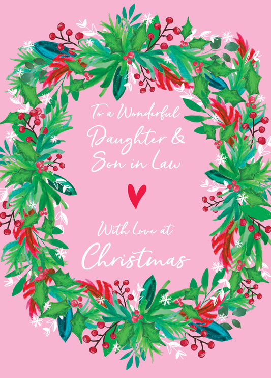 To A Wonderful Daughter & Son-in-law