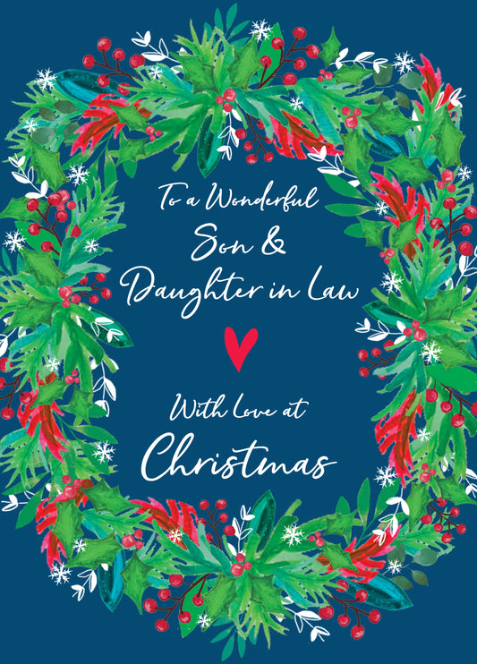 To A Wonderful Son & Daughter In Law