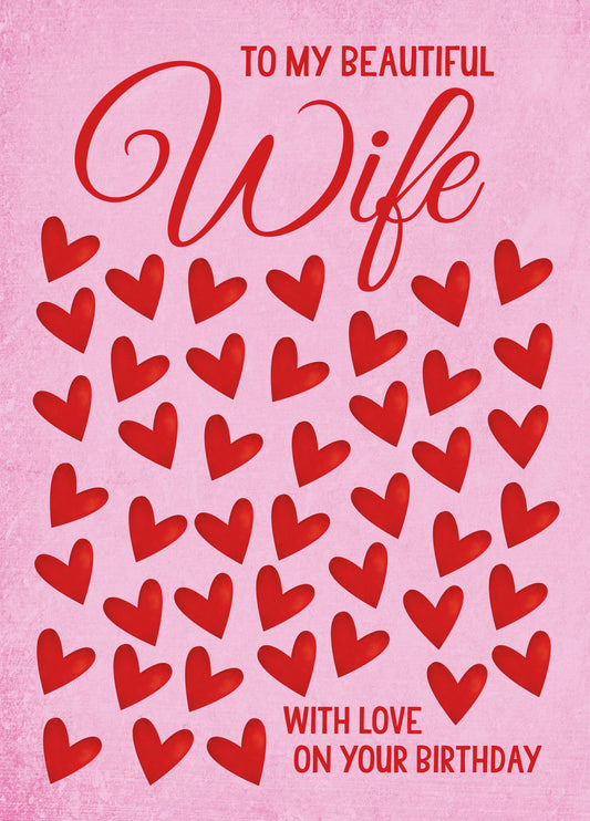 Wife Happy Birthday Card