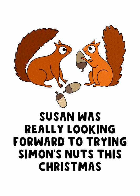 Christmas Squirrel Nuts