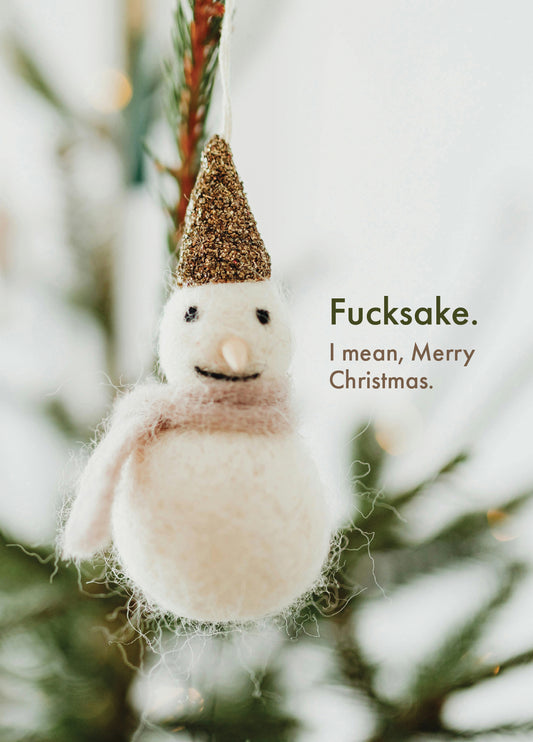 Fucksake Snowman