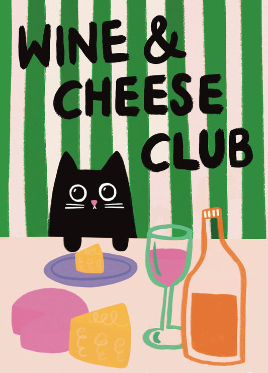 Wine And Cheese Club Card