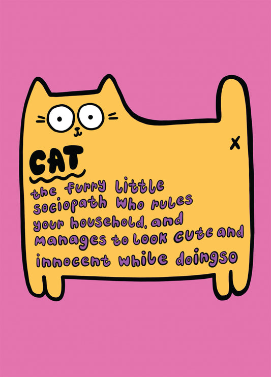 Sociopath Cat