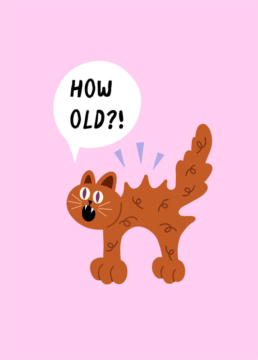 How Old?! Card