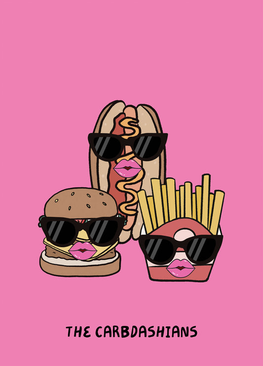 The Carbdashians Card