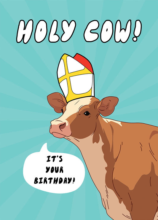 Holy Cow, It's Your Birthday! Card