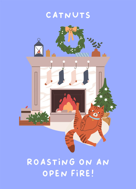 Catnuts Roasting On An Open Fire