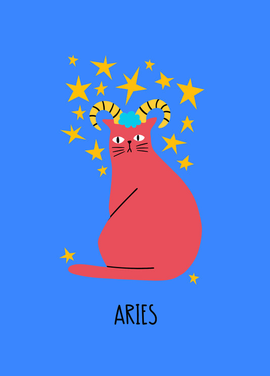 Aries Horoscope Cat
