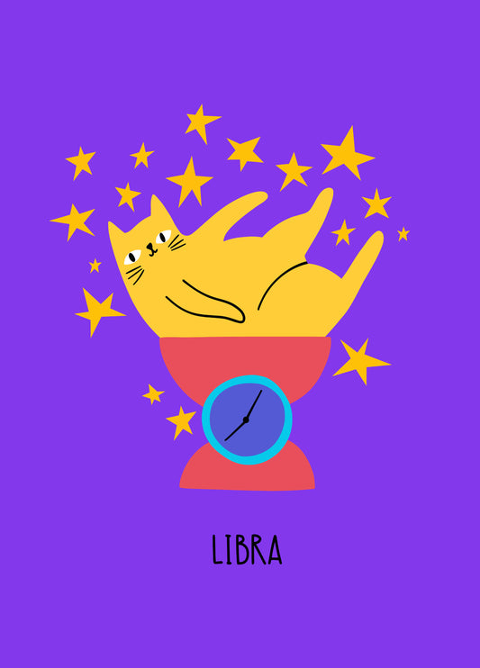 Libra Horoscope Cat