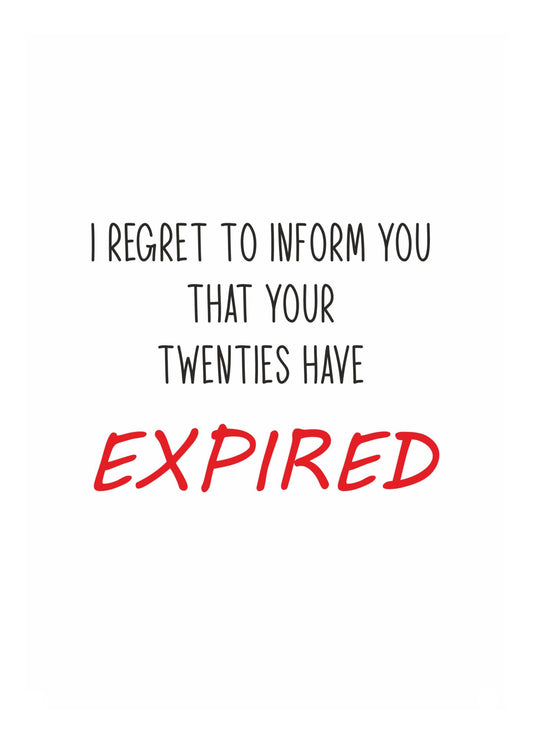 Happy 30th Birthday Card