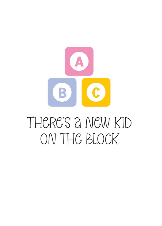 New Kid On The Block Card