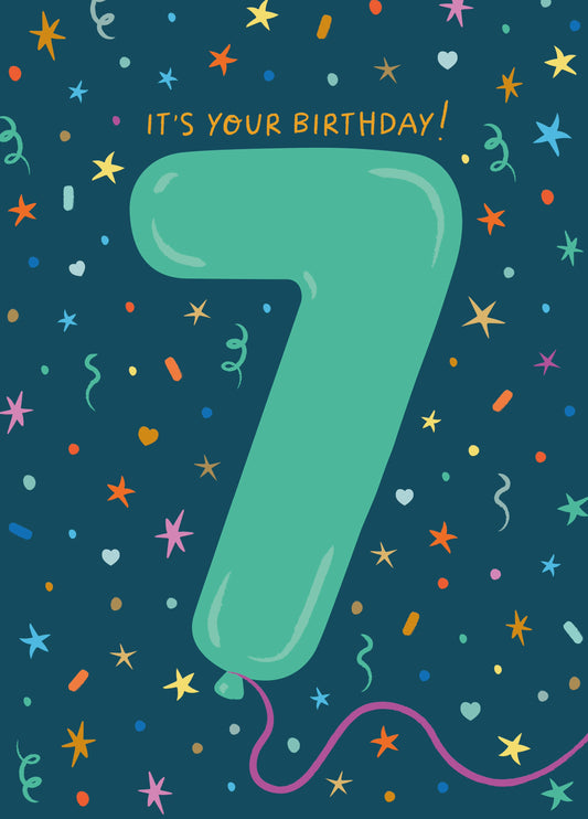 Happy 7 Years Birthday Boy!