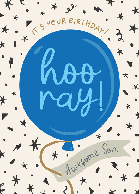 Birthday Balloon For An Awesome Son