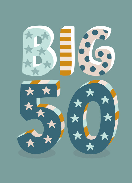 Big 50! Card