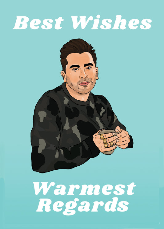 David Best Wishes Card