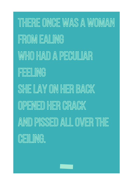 There Once Was A Girl From Ealing Card