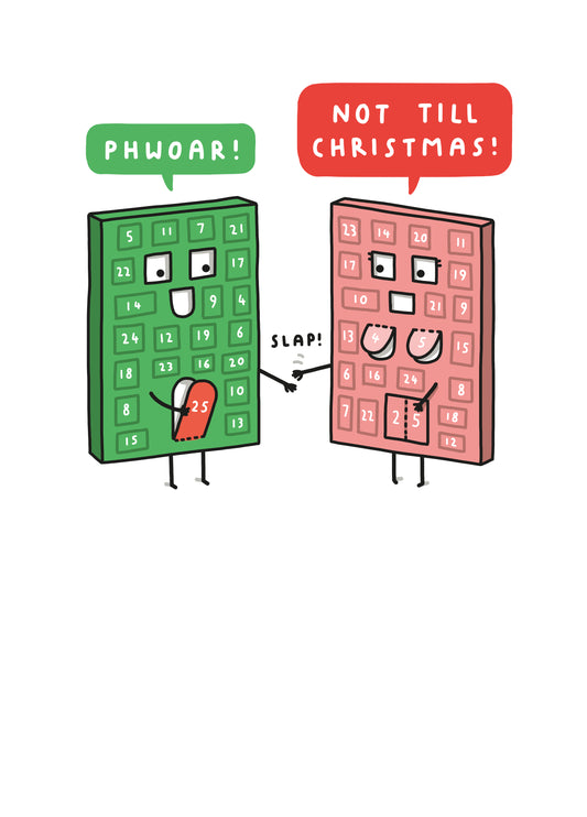 Not Till Christmas Card