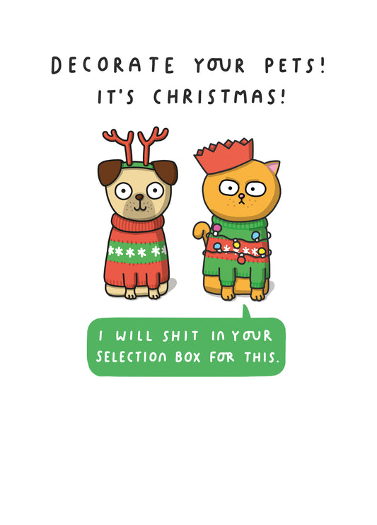 Decorate Your Pets Card