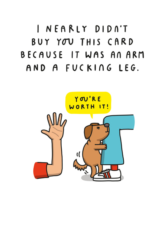 An Arm And A Leg Card