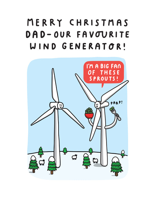 Merry Christmas Dad - Our Favourite Wind Generator