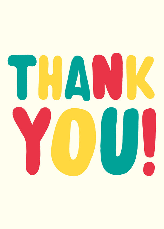 Dotty Thank You Card