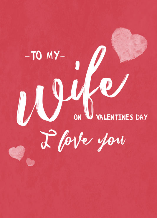 Wife Type Sweet Send Card