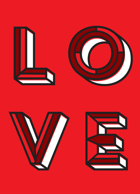 L O V E Card