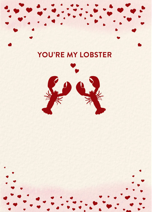 You're My Lobster Card