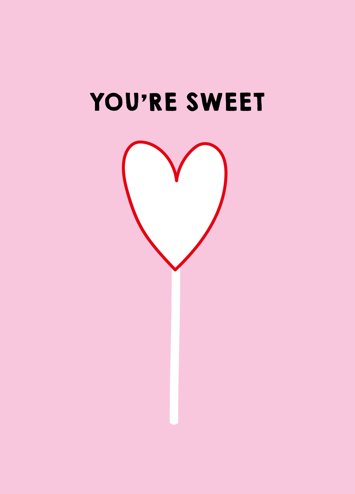 You're Sweet Photo Card