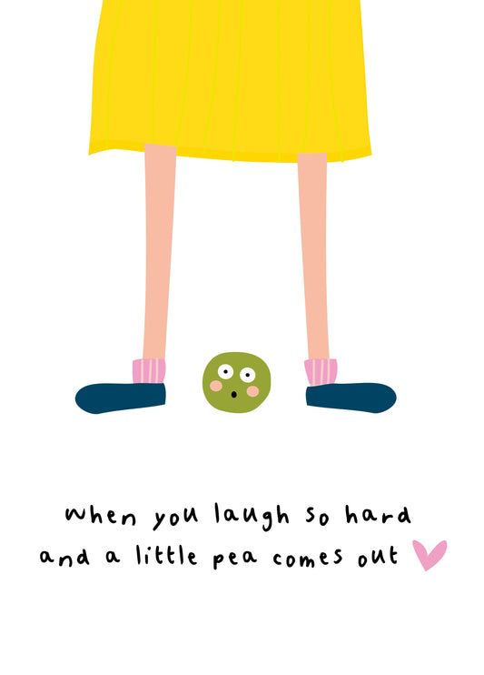 Little Pea Comes Out Card