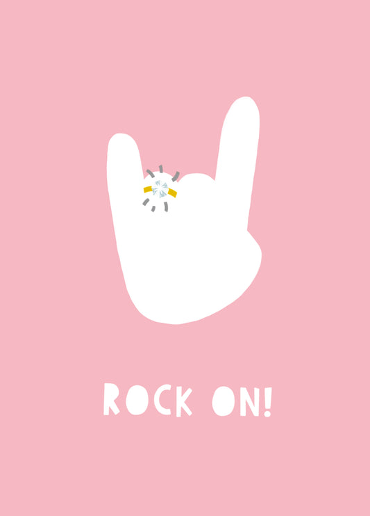 Rock On Card