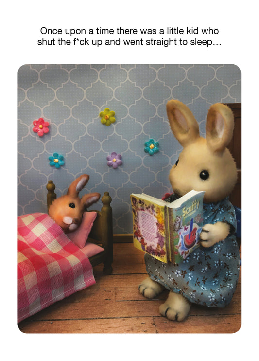 Straight To Sleep Card