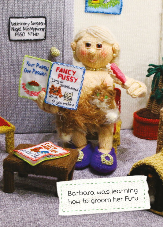 Barbara Was Learning How To Groom Her Fufu Card