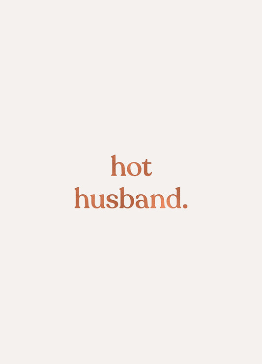 Hot Husband Card
