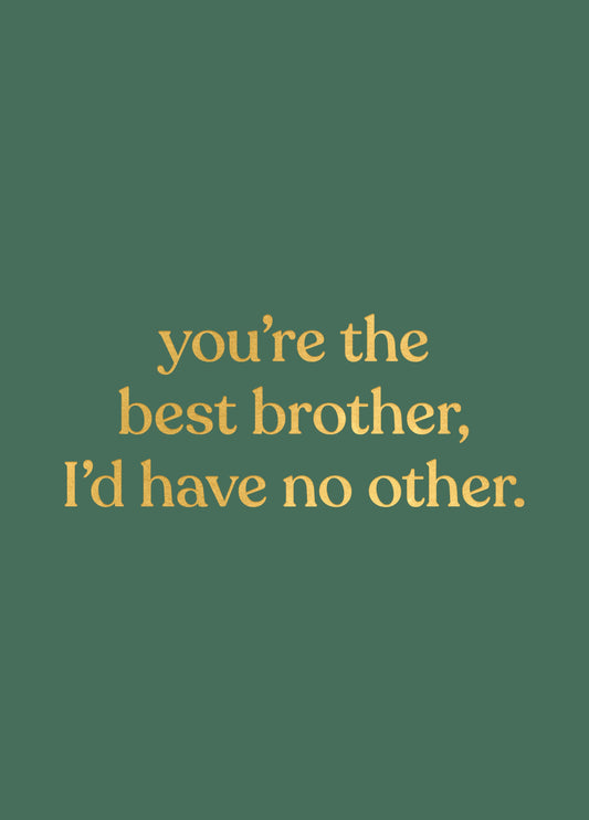 Best Brother Card