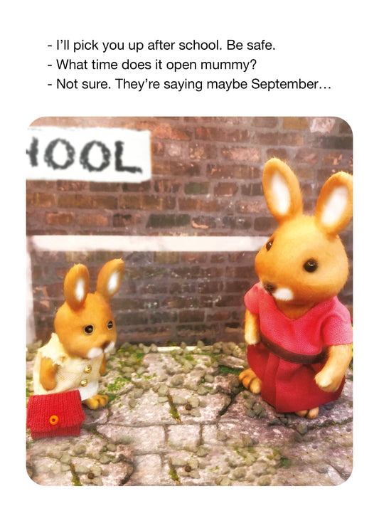 Pick You Up After School Card