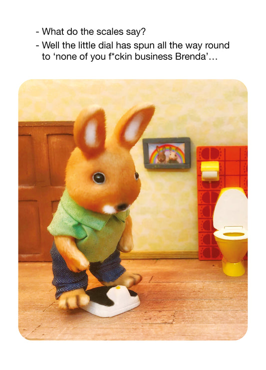 None Of Your Fuckin Business Card