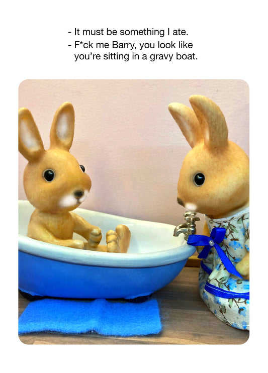 Gravy Boat Card