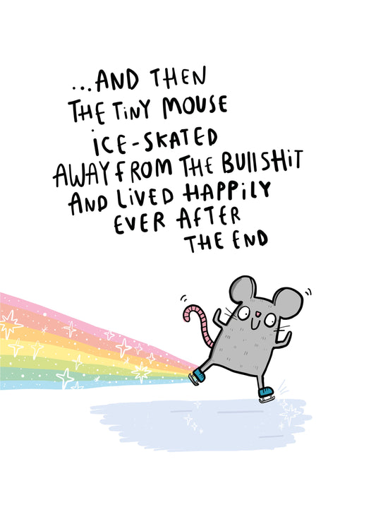 The Tiny Mouse Card