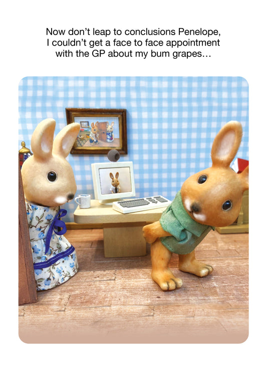 Don't Leap To Conclusions Card