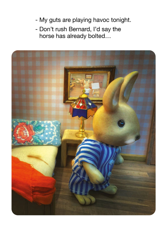 Don't Rush Bernard Card