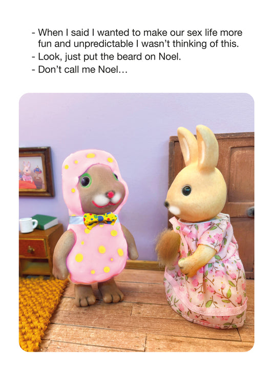 Don't Call Me Noel - Mr Blobby Card