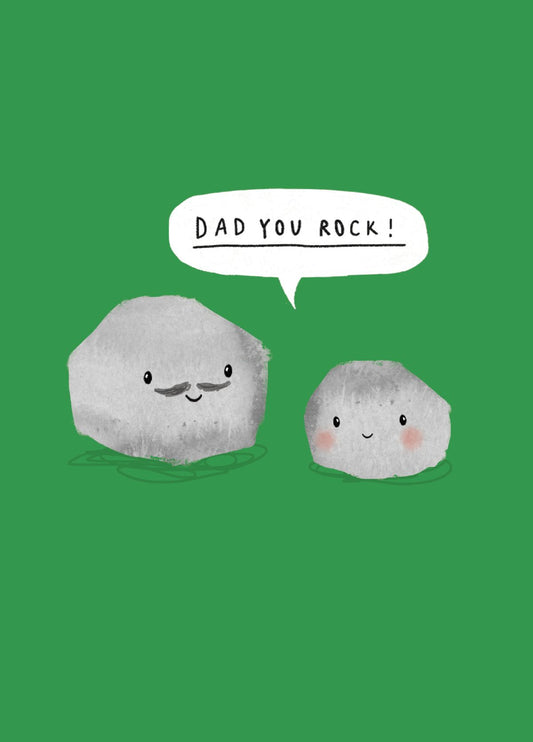 You Rock Father's Day Card